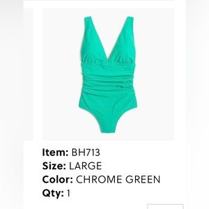 J. Crew One-Piece Swimsuit